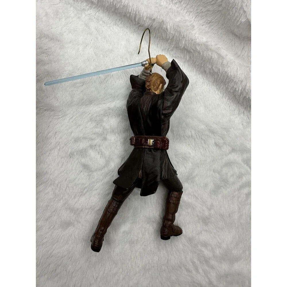 Vintage 2004 Hallmark Star Wars Anakin Skywalker Keepsake Ornament with Lightsab